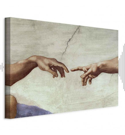 Tableau - Michelangelo – The Creation of Adam (hands)