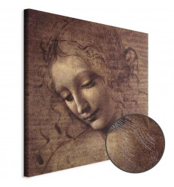 Cuadro - Leonardo da Vinci – Head of a Young Woman (Leda)
