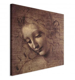 Cuadro - Leonardo da Vinci – Head of a Young Woman (Leda)
