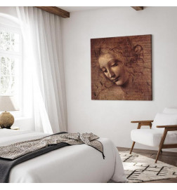 Tablou - Leonardo da Vinci – Head of a Young Woman (Leda)