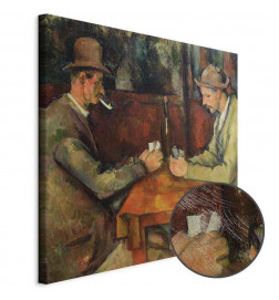 Schilderij - Paul Cézanne – The Card Players
