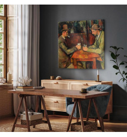 Canvas Print - Paul Cézanne – The Card Players