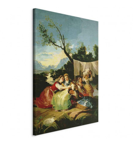 XXL izmēra attēls - Francisco Goya – The Washerwomen