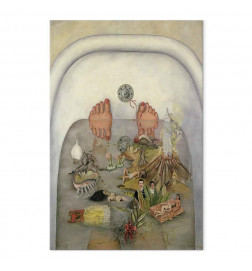 Paveikslas - Frida Kahlo – What the Water Gave Me