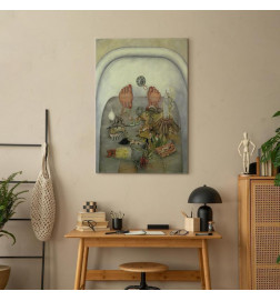 Leinwandbild - Frida Kahlo – What the Water Gave Me