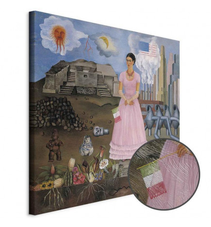 Slika - Frida Kahlo – Self-Portrait on the Borderline Between Mexico and the United States