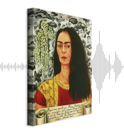 Seinapilt - Frida Kahlo – Self-Portrait with Loose Hair
