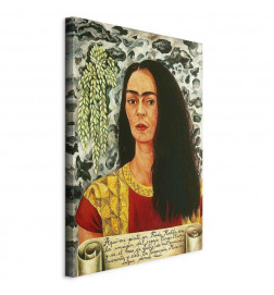 Cuadro - Frida Kahlo – Self-Portrait with Loose Hair