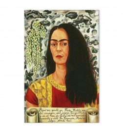 Cuadro - Frida Kahlo – Self-Portrait with Loose Hair