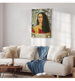 Tableau - Frida Kahlo – Self-Portrait with Loose Hair