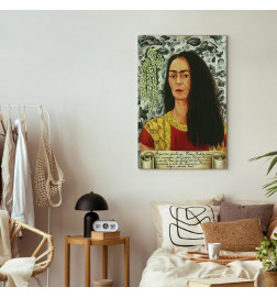 Tablou - Frida Kahlo – Self-Portrait with Loose Hair