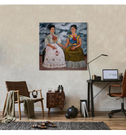 Paveikslas - Frida Kahlo – The Two Fridas