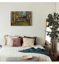 Canvas Print - Frida Kahlo – The Wounded Deer