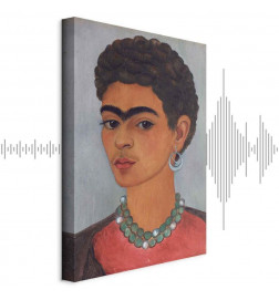 Seinapilt - Frida Kahlo – Self-Portrait with Curly Hair