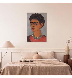 Seinapilt - Frida Kahlo – Self-Portrait with Curly Hair