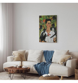 Glezna - Frida Kahlo – Self-Portrait with Monkeys
