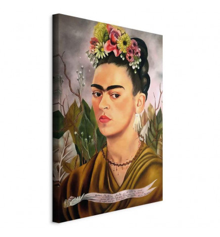 Tablou - Frida Kahlo – Self-Portrait Dedicated to Dr Eloesser