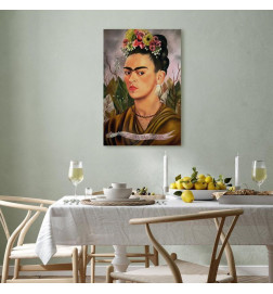 Paveikslas - Frida Kahlo – Self-Portrait Dedicated to Dr Eloesser