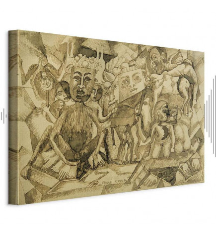 Schilderij - Frida Kahlo – Karma