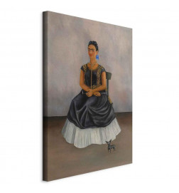 Leinwandbild - Frida Kahlo – Itzcuintli Dog with Me
