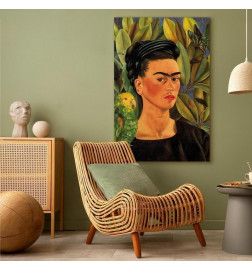 Cuadro - Frida Kahlo – Self-Portrait with Bonito