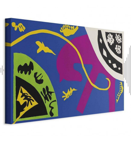 Leinwandbild - Henri Matisse – Horse, Rider and Clown (from Jazz)