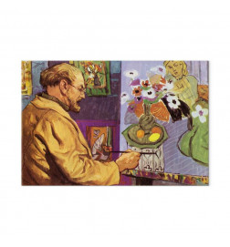 Leinwandbild - Painting by Henri Matisse (colour lithograph)