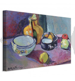Schilderij - Henri Matisse – Dishes and Fruit