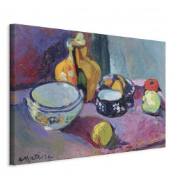 Leinwandbild - Henri Matisse – Dishes and Fruit
