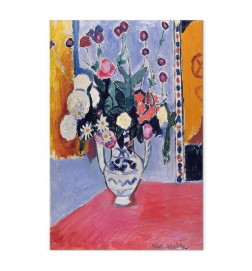 Schilderij - Henri Matisse – Bouquet in a Two-Handled Vase