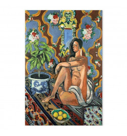 Taulu - Henri Matisse – Decorative Figure on Ornamental Ground