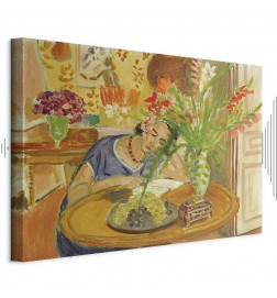 Canvas Print - Henri Matisse – Woman with Gladioli