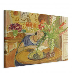 Seinapilt - Henri Matisse – Woman with Gladioli