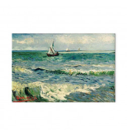 Glezna - Vincent van Gogh – Seascape at Saintes-Maries