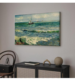 Glezna - Vincent van Gogh – Seascape at Saintes-Maries