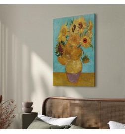 Schilderij - Vincent van Gogh – Sunflowers II