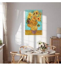 Schilderij - Vincent van Gogh – Sunflowers II