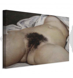 Schilderij - Gustave Courbet – The Origin of the World