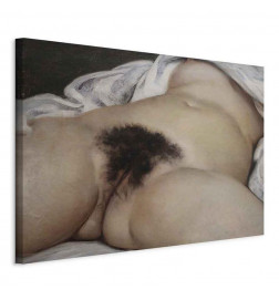 Schilderij - Gustave Courbet – The Origin of the World