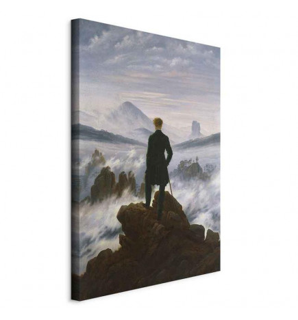 Leinwandbild - Caspar David Friedrich – Wanderer above the Sea of Fog