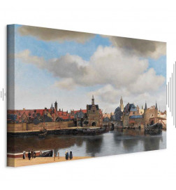 Canvas Print - Jan Vermeer – View of Delft