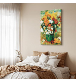 Leinwandbild - Pierre-Auguste Renoir – Chrysanthemums