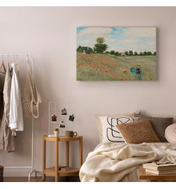 Quadro - Claude Monet – Poppy Field near Argenteuil