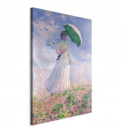 Tableau XXL - Claude Monet – Woman with a Parasol, facing right