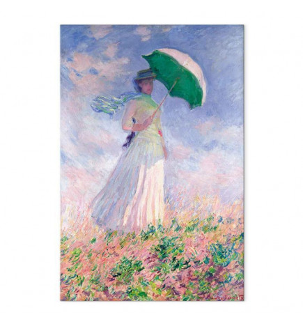 Tableau XXL - Claude Monet – Woman with a Parasol, facing right
