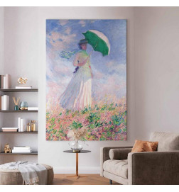 Tablou XXL - Claude Monet – Woman with a Parasol, facing right