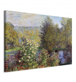 Seinapilt - Claude Monet – Garden at Montgeron (detail)