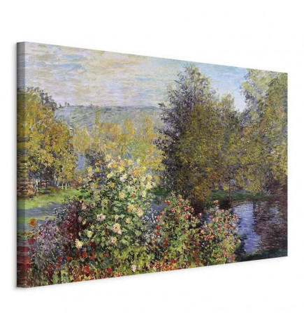 Quadro - Claude Monet – Garden at Montgeron (detail)