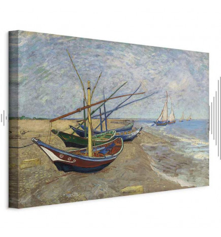 Tablou - Vincent van Gogh – Fishing Boats on the Beach