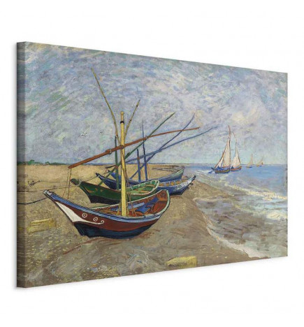Tableau - Vincent van Gogh – Fishing Boats on the Beach
